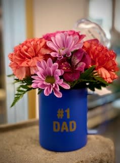 Insulated Coffee Mug - Dad Flower Bouquet