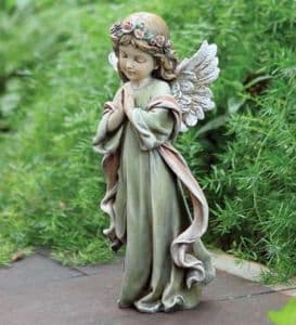 Little Girl Angel Flower Bouquet