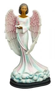 Angel Figure Heavenly Peace  Flower Bouquet