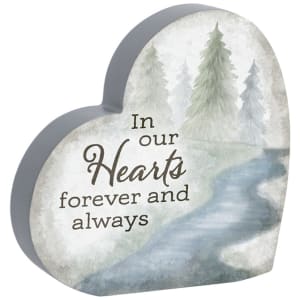 Memorial Heart Sitters  Flower Bouquet