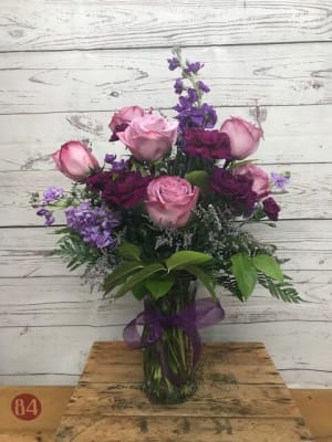 Peaceful Purple Bouquet