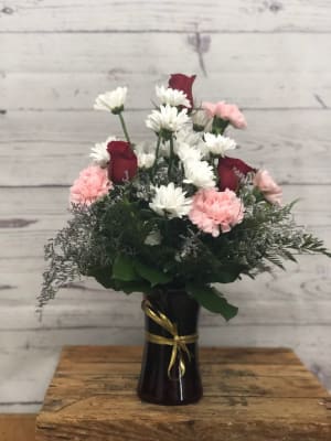 Boldly Bashful Flower Bouquet