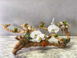 Driftwood Decor Flower Bouquet