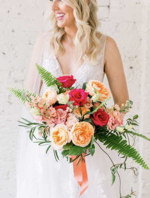 Perfectly Natural Bridal Bouquet Flower Bouquet