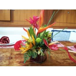 Tropical Table Flower Bouquet