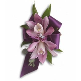 Exquisite Orchid Wristlet Flower Bouquet