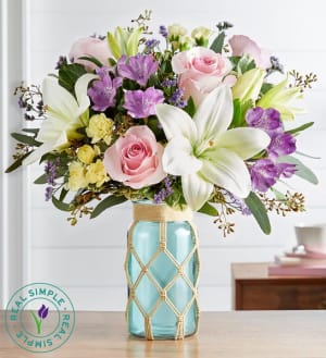 Pastel Petals™ by Real Simple® Flower Bouquet