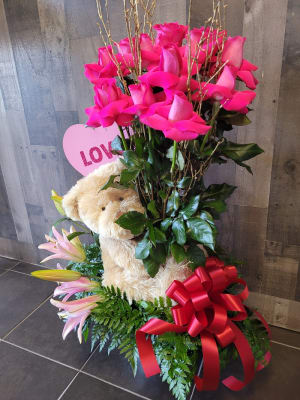 Our Love Stands Tall Flower Bouquet