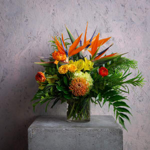 Tropical Citrus Flower Bouquet