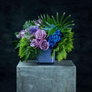 Lavender Blue Flower Bouquet