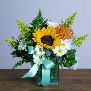 Sweet Baby Boy Flower Bouquet