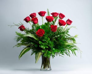 Ruby Red Flower Bouquet