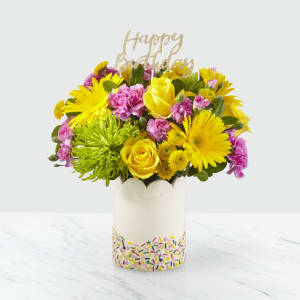 FTD Birthday Sprinkles Bouquet Flower Arrangement FTD Birthday Sprinkles Bouquet Flower Bouquet