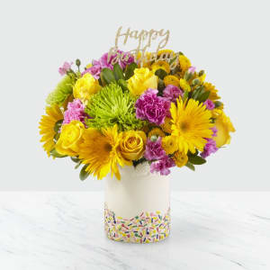 FTD Birthday Sprinkles Bouquet Flower Arrangement FTD Birthday Sprinkles Bouquet Flower Bouquet