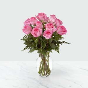 FTD Smitten Pink Roses Flower Bouquet