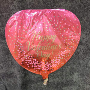 GABMV9 - Valentine's Day Balloon Flower Bouquet