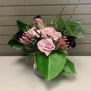 Pink Mink Flower Bouquet