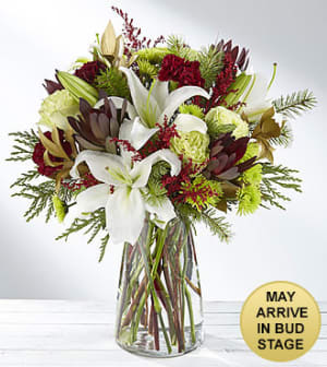 Winter Brights Holiday Bouquet Flower Bouquet