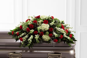 Sincerity Casket Spray Flower Arrangement Sincerity Casket Spray Flower Bouquet
