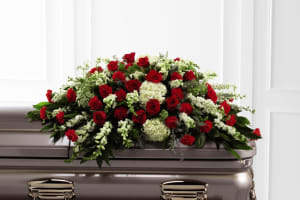 Sincerity Casket Spray Flower Arrangement Sincerity Casket Spray Flower Bouquet