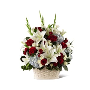 Greater Glory Basket Flower Bouquet