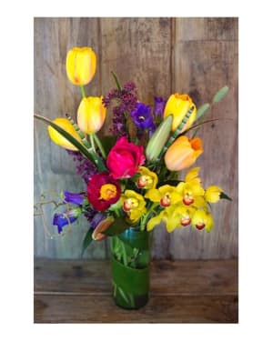 {Bold & Beautiful} Flower Bouquet