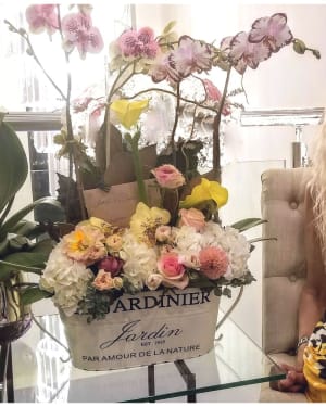 Pink & lemon Flower Bouquet