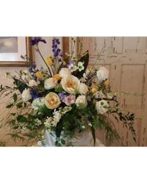 Pale lemon pearl Flower Bouquet