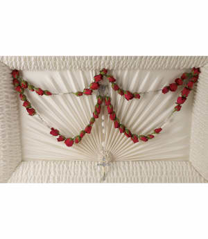 Divine Grace (50-Bead Rosary) Flower Bouquet