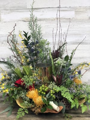 Woodland Urn Arrangement Flower Bouquet