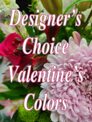 Designers Choice Valentine's Flower Bouquet