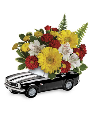 Teleflora's '67 Chevy Camaro Bouquet Flower Bouquet