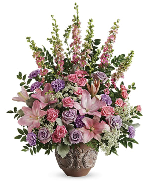 Teleflora's Soft Blush Bouquet Flower Bouquet