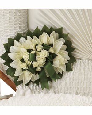 Pure Faith Pillow Flower Bouquet