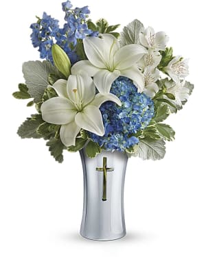 Teleflora's Skies Of Remembrance Bouquet Flower Bouquet