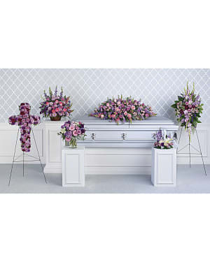 Lavender Tribute Collection Flower Bouquet