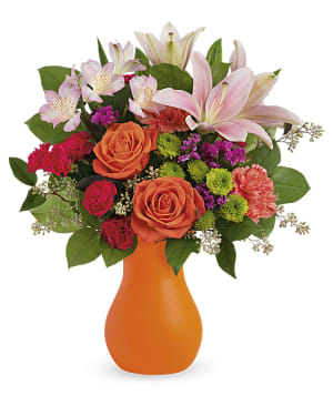 Teleflora's Happy Go Citrus Bouquet Flower Bouquet