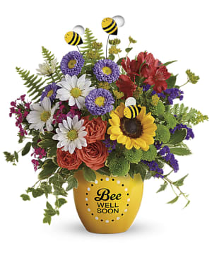 Teleflora's Garden Of Wellness Bouquet Flower Bouquet