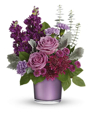 Teleflora's Always Amethyst Bouquet Flower Bouquet