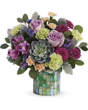 Teleflora's Marvelous Mosaic Bouquet Flower Bouquet