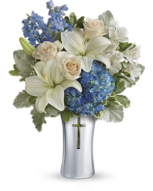 Teleflora's Skies Of Remembrance Bouquet Flower Bouquet