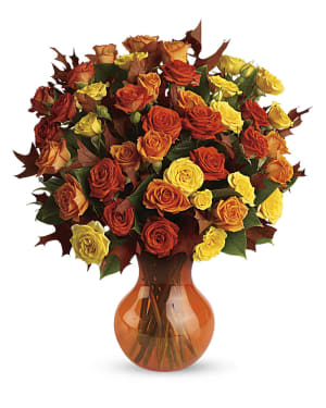 Teleflora's Fabulous Fall Roses Flower Bouquet