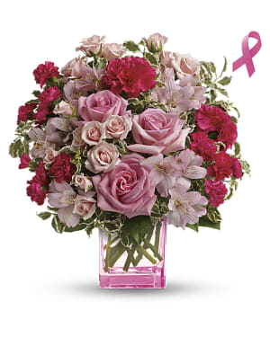 Teleflora's Pink Grace Bouquet Flower Bouquet