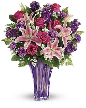 Teleflora's Luxurious Lavender Bouquet Flower Bouquet