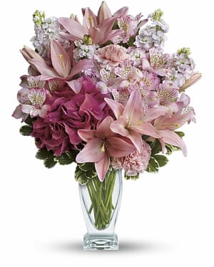 Blush Of Love Bouquet Flower Bouquet
