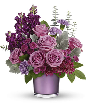 Teleflora's Always Amethyst Bouquet Flower Bouquet