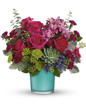 Teleflora's Topaz Wonderland Bouquet Flower Bouquet