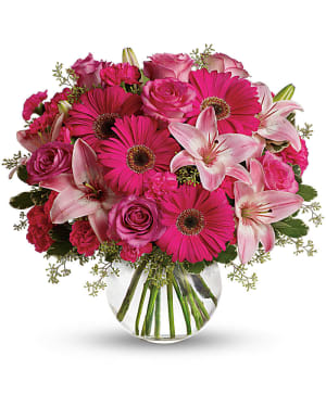 A Little Pink Me Up Flower Bouquet