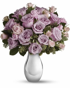 Teleflora's Roses and Moonlight Bouquet Flower Bouquet