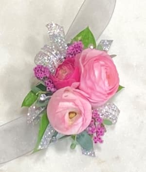 Prom - Pink Flower Bouquet